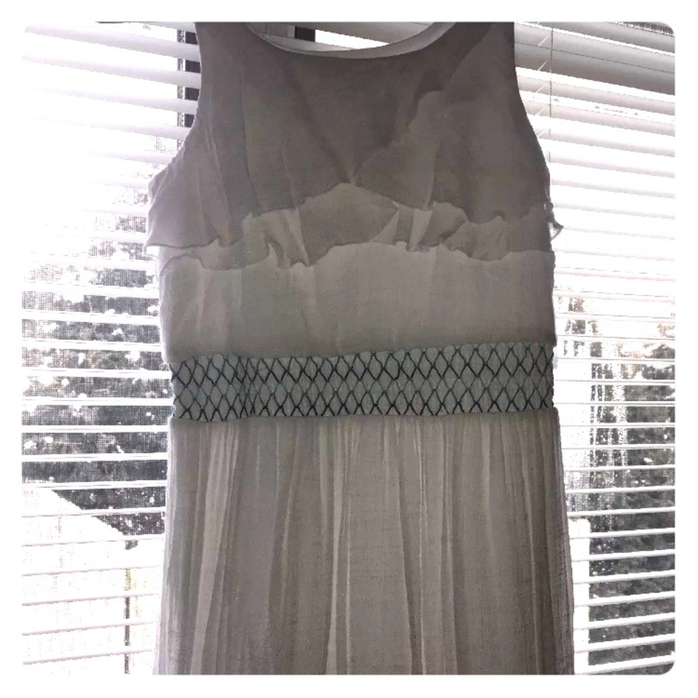 IZ byer white long dress